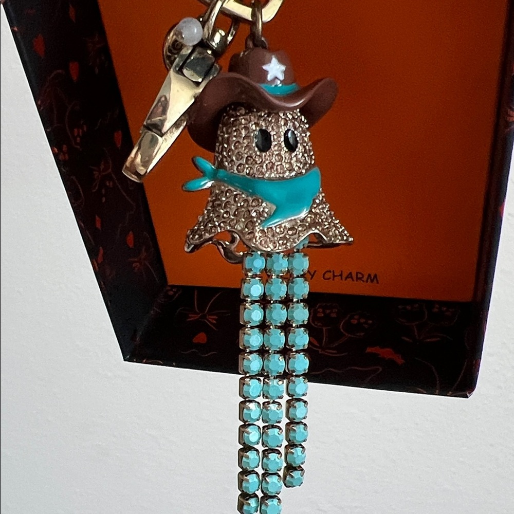 Betsey Johnson | Cowgirl Ghost Bag Charm - Picture 3 of 10